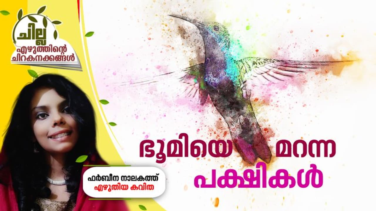 ഭൂമിയെ മറന്ന പക്ഷികള്, ഫര്ബീന നാലകത്ത് എഴുതിയ കവിത ഭൂമിയെ മറന്ന പക്ഷികള്, ഫര്ബീന നാലകത്ത് എഴുതിയ കവിത