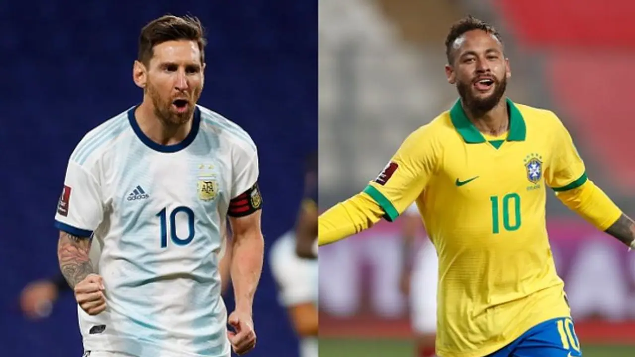 FIFA WC 2022 ব্রাজিলকে হারালেই কাতারের টিকিট পাকা মেসির আর্জেন্টিনার FIFA WC 2022 ব্রাজিলকে হারালেই কাতারের টিকিট পাকা মেসির আর্জেন্টিনার