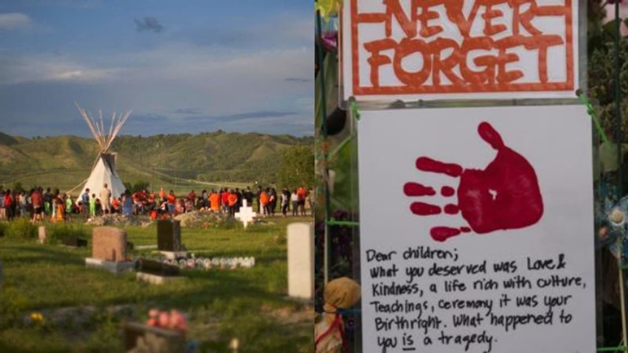 അനീതിയുടെ തെളിവ്; പൂട്ടിയ സ്കൂളിന്റെ ഗ്രൌണ്ടില് നിന്ന് കണ്ടെത്തിയത് 182 പേരുടെ മൃതദേഹാവശിഷ്ടങ്ങള് അനീതിയുടെ തെളിവ്; പൂട്ടിയ സ്കൂളിന്റെ ഗ്രൌണ്ടില് നിന്ന് കണ്ടെത്തിയത് 182 പേരുടെ മൃതദേഹാവശിഷ്ടങ്ങള്