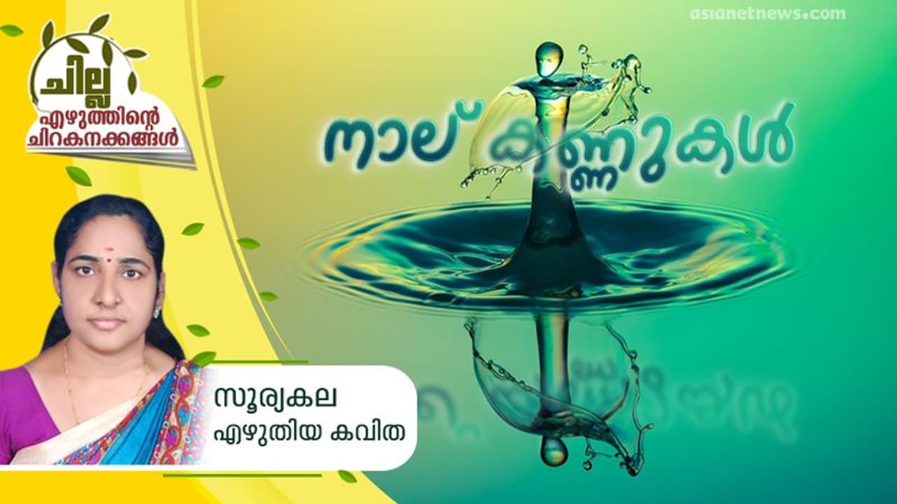 നാല് കണ്ണുകള്‍, സൂര്യ സരസ്വതി എഴുതിയ കവിത