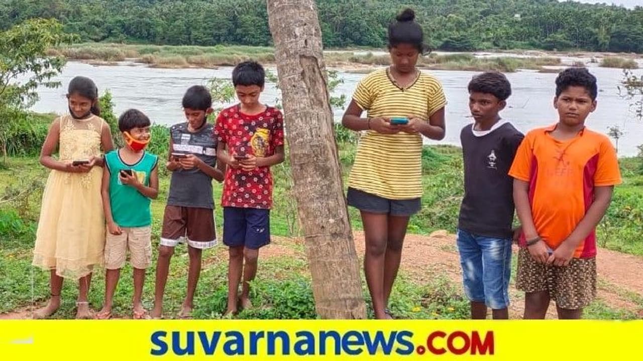 ಪಾಠ ಕೇಳಲು, ಹೋಂ ವರ್ಕ್ ಮಾಡಲು ನದಿ ತಟವೇ ಗತಿ!
