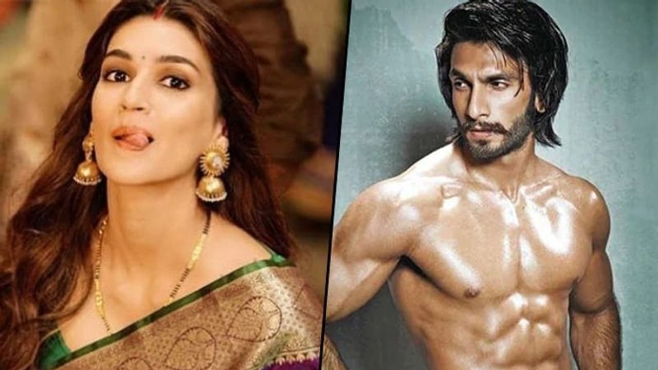 Kriti Sanon eyeing Ranveer Singh; Deepika Padukone should watch out Kriti Sanon eyeing Ranveer Singh; Deepika Padukone should watch out