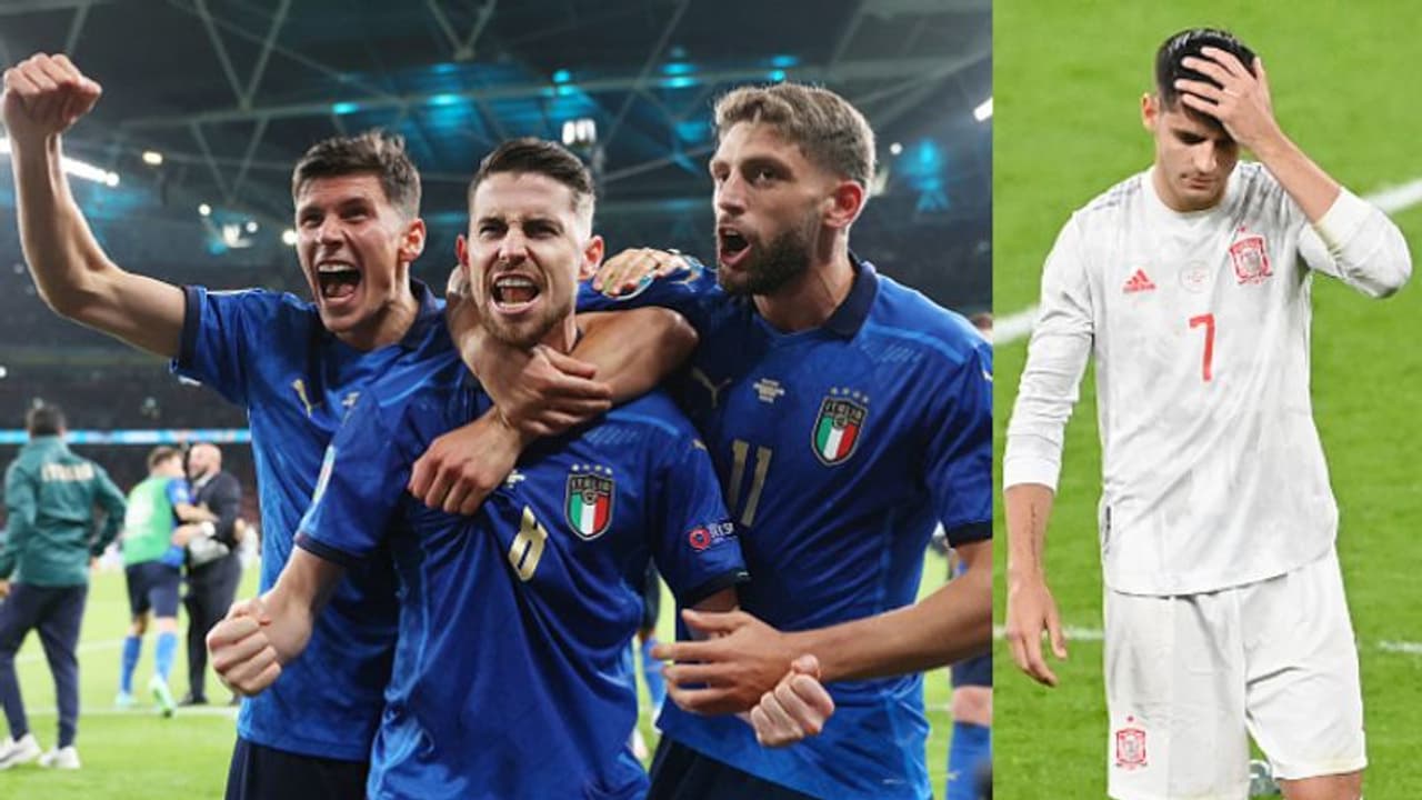 'নায়ক খলনায়ক' মোরাতা, টাইব্রেকারে স্পেনকে হারিয়ে ইউরো ২০২০ ফাইনালে ইতালি 'নায়ক খলনায়ক' মোরাতা, টাইব্রেকারে স্পেনকে হারিয়ে ইউরো ২০২০ ফাইনালে ইতালি