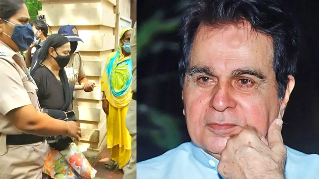 काला लिबास पहने दिलीप कुमार के अंतिम दर्शन करने पहुंची महिला, रिश्तेदारों ने पहचानने से किया इनकार काला लिबास पहने दिलीप कुमार के अंतिम दर्शन करने पहुंची महिला, रिश्तेदारों ने पहचानने से किया इनकार