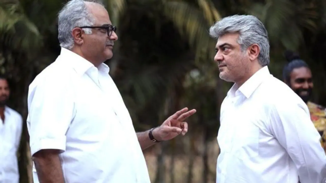 தல ஃபேன்ஸ் சரியா 7 மணிக்கு ரெடியா இருங்க... போனிகபூர் கொடுத்த லேட்டஸ்ட் ‘வலிமை’ அப்டேட்...! தல ஃபேன்ஸ் சரியா 7 மணிக்கு ரெடியா இருங்க... போனிகபூர் கொடுத்த லேட்டஸ்ட் ‘வலிமை’ அப்டேட்...!
