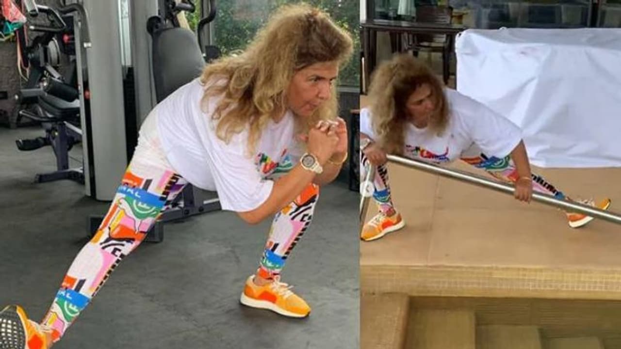 പ്രായം വെറും നമ്പര് മാത്രം; വർക്കൗട്ട് വീഡിയോയുമായി ഹൃത്വികിന്റെ അമ്മ പ്രായം വെറും നമ്പര് മാത്രം; വർക്കൗട്ട് വീഡിയോയുമായി ഹൃത്വികിന്റെ അമ്മ