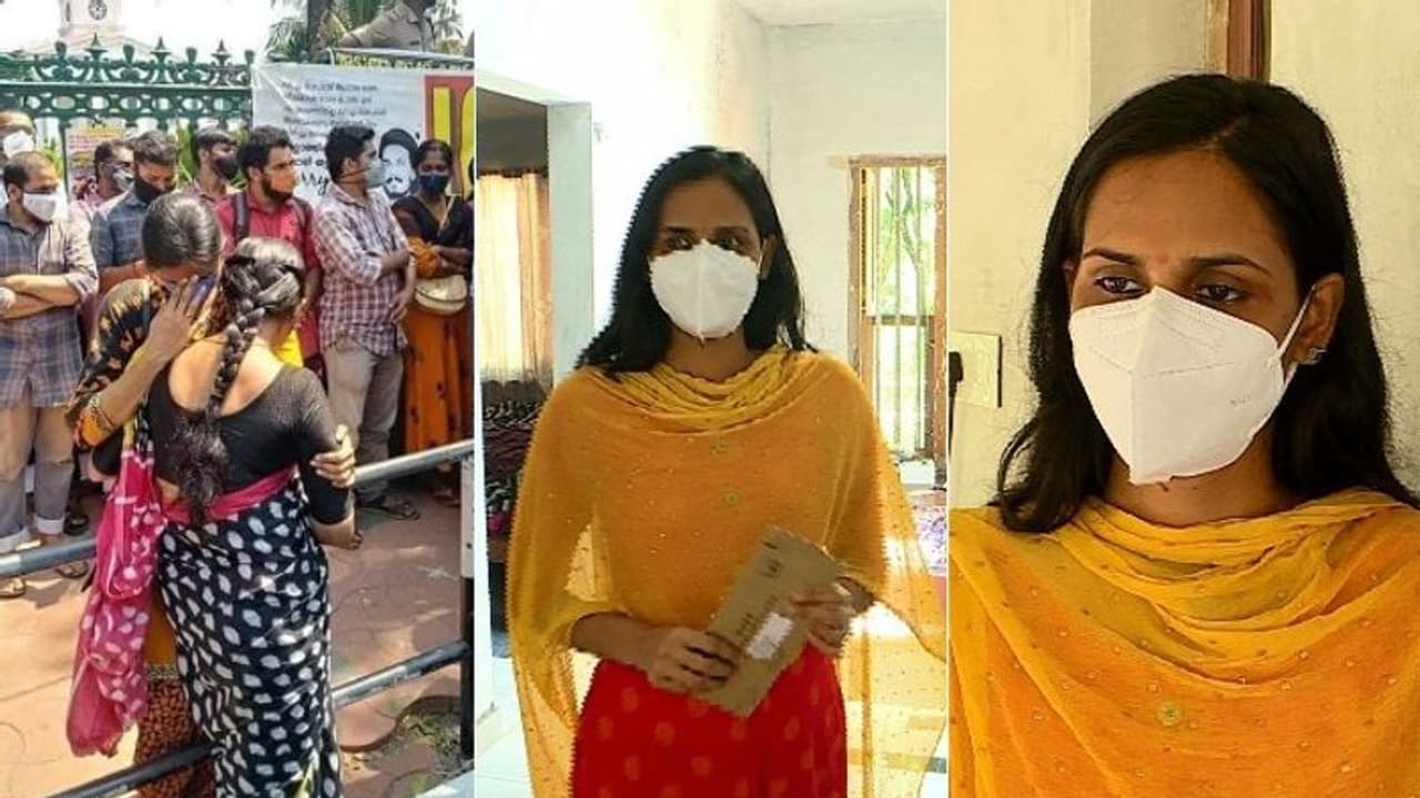 സെക്രട്ടേറിയേറ്റിന് മുന്നിലെ സമരപ്പന്തലിൽ പൊട്ടിക്കരഞ്ഞ യുവതിക്ക് സർക്കാരിന്റെ നിയമന ഉത്തരവ് സെക്രട്ടേറിയേറ്റിന് മുന്നിലെ സമരപ്പന്തലിൽ പൊട്ടിക്കരഞ്ഞ യുവതിക്ക് സർക്കാരിന്റെ നിയമന ഉത്തരവ്