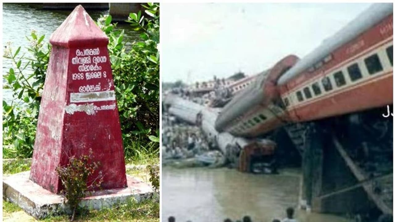 കേരളത്തെ നടുക്കിയ പെരുമൺ തീവണ്ടി ദുരന്തത്തിന് 33 വർഷം തികയുമ്പോൾ കേരളത്തെ നടുക്കിയ പെരുമൺ തീവണ്ടി ദുരന്തത്തിന് 33 വർഷം തികയുമ്പോൾ