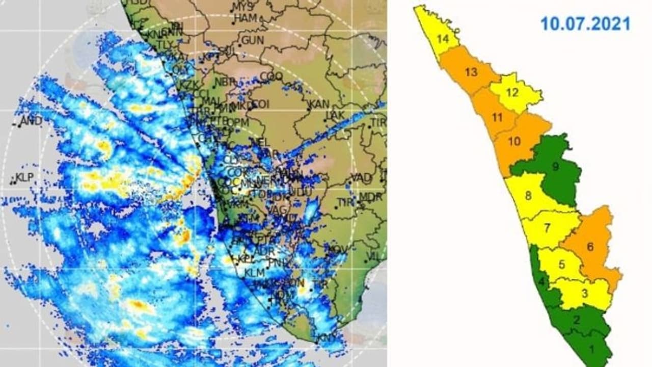 അറബിക്കടലിൽ കാലാവർഷക്കാറ്റ് ശക്തി പ്രാപിച്ചു; സംസ്ഥാനത്ത് വ്യാപക മഴ തുടരുന്നു
