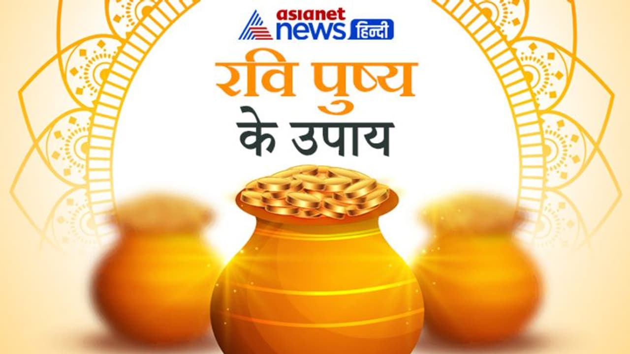 आज है खरीदारी का महामुहूर्त रवि पुष्य, कुंडली में अशुभ है सूर्य तो करें ये आसान उपाय आज है खरीदारी का महामुहूर्त रवि पुष्य, कुंडली में अशुभ है सूर्य तो करें ये आसान उपाय
