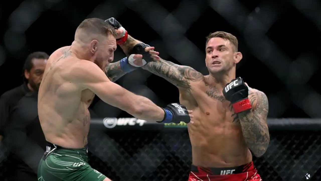 UFC 264: Dustin Poirier wins via TKO as Conor McGregor suffers freak broken ankle UFC 264: Dustin Poirier wins via TKO as Conor McGregor suffers freak broken ankle