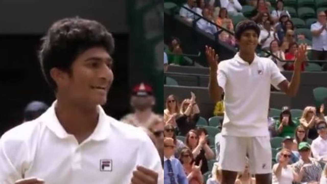 Wimbledon 2021: Indian origin Samir Banerjee wins junior singles crown Wimbledon 2021: Indian origin Samir Banerjee wins junior singles crown