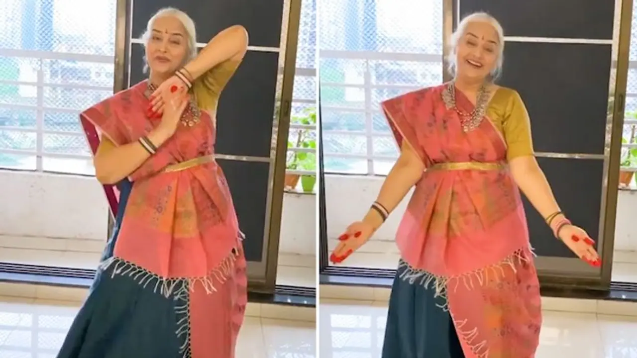 Ravi Bala Sharma, aka dancing dadi dances to Deepika Padukone's Mohe Rang Do Laal; Watch video