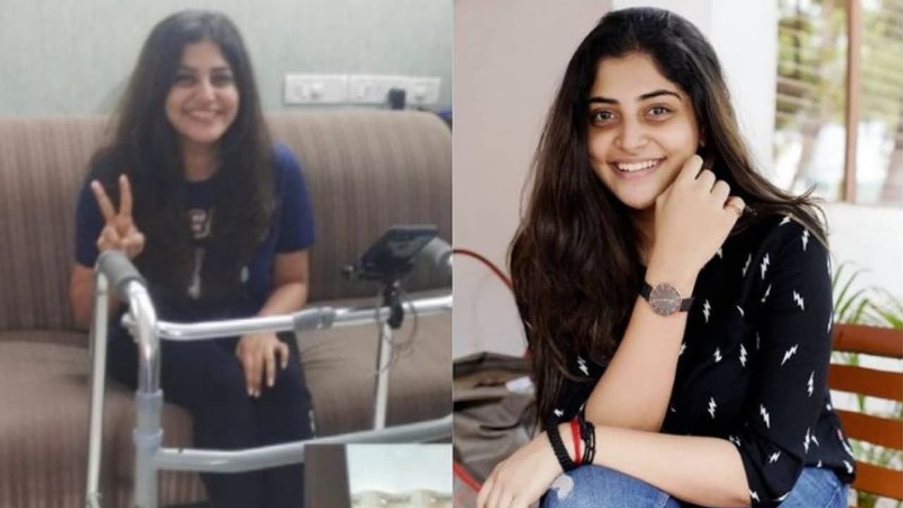 സ്വന്തം കാലില്‍ നടക്കാനാകില്ലെന്നു ചിന്തിച്ചിരുന്ന ദിവസങ്ങള്‍; മഞ്ജിമ മോഹൻ പറയുന്നു
