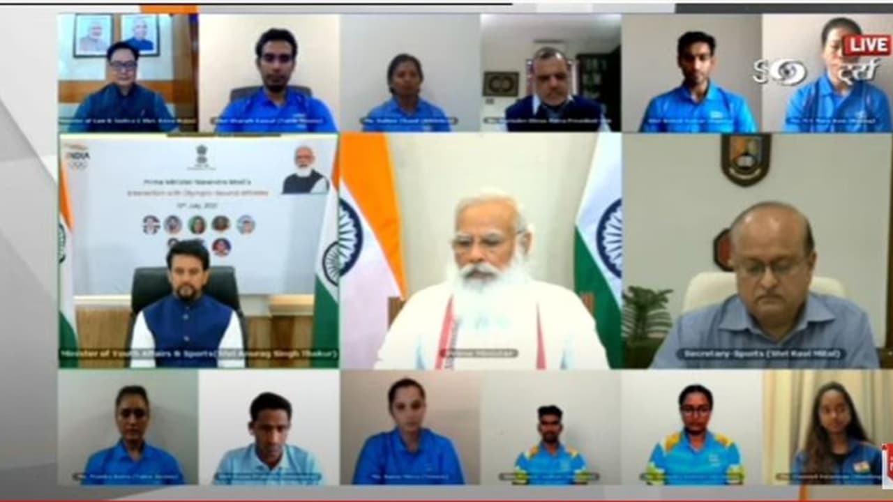 #Cheer4India: PM Modi wishes Indian athletes bound for Tokyo Olympics