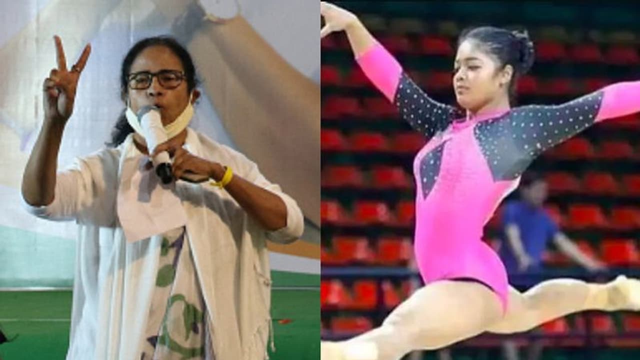 অলিম্পিকে জিমন্যাস্টে দেশের আশা বাংলার প্রণতি, সাফল্য কামনায় বিশেষ বার্তা মমতা বন্দ্যোপাধ্যায়ের অলিম্পিকে জিমন্যাস্টে দেশের আশা বাংলার প্রণতি, সাফল্য কামনায় বিশেষ বার্তা মমতা বন্দ্যোপাধ্যায়ের