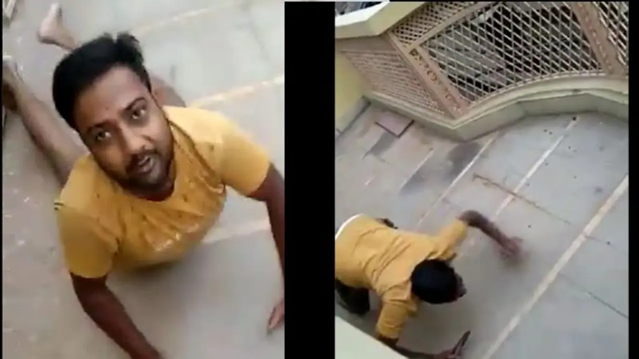 হামাগুড়ি দিয়ে বিদ্যুতের তার কাটতে গিয়ে বিপাকে যুবক, তাই দেখেই হাসির রোল নেটদুনিয়ায় হামাগুড়ি দিয়ে বিদ্যুতের তার কাটতে গিয়ে বিপাকে যুবক, তাই দেখেই হাসির রোল নেটদুনিয়ায়