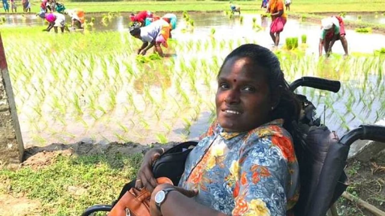 വീൽചെയറിലാണെങ്കിലും ഭിന്നശേഷിക്കാരായ ഈ കുഞ്ഞുങ്ങൾക്ക് വേണ്ടി കൃഷി ചെയ്യുകയാണ് ഇന്ദ്ര...