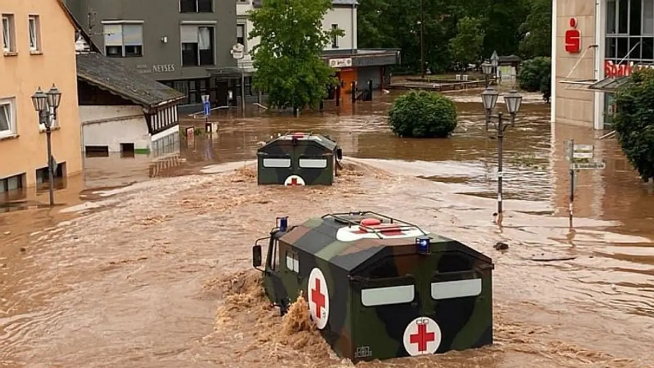 Violent storms wreak havoc in Germany; over 40 lives lost in floods, many missing Violent storms wreak havoc in Germany; over 40 lives lost in floods, many missing