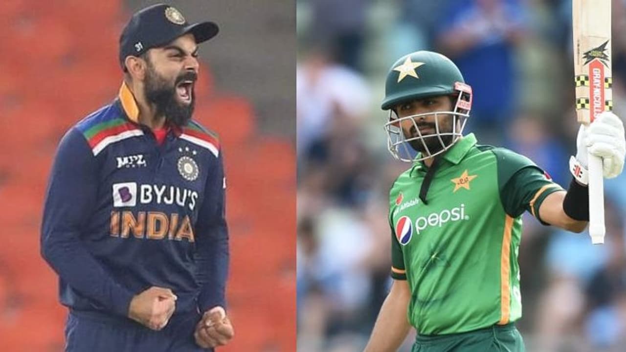 ഈ പോരാട്ടം കോലിയും ബാബറും തമ്മിൽ; ടി20 ലോകകപ്പിലെ ഇന്ത്യ പാക് മത്സരത്തെക്കുറിച്ച് ആരാധകർ ഈ പോരാട്ടം കോലിയും ബാബറും തമ്മിൽ; ടി20 ലോകകപ്പിലെ ഇന്ത്യ പാക് മത്സരത്തെക്കുറിച്ച് ആരാധകർ