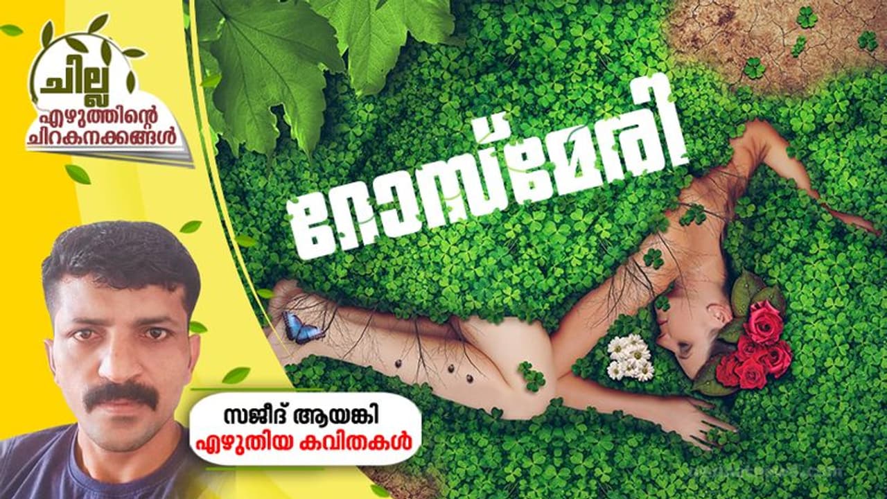 റോസ്‌മേരി, സജീദ് ആയങ്കി എഴുതിയ കവിതകള്‍