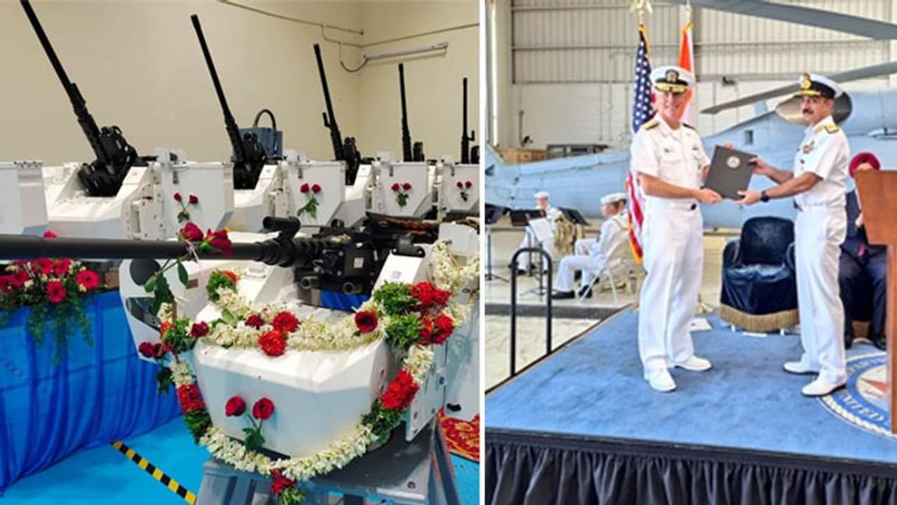 दुश्मनों के छक्के छुड़ाने और पावरफुल हुई इंडियन नेवी, आधुनिक मशीनगनाें के अलावा मिले 2 आधुनिक हेलिकाॅप्टर दुश्मनों के छक्के छुड़ाने और पावरफुल हुई इंडियन नेवी, आधुनिक मशीनगनाें के अलावा मिले 2 आधुनिक हेलिकाॅप्टर