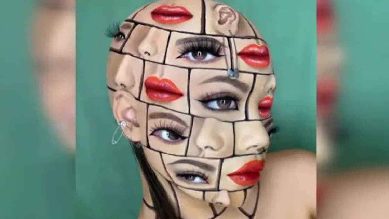 യഥാർഥ കണ്ണുകളും ചുണ്ടും ഏത്? അതിശയിപ്പിക്കും വീഡിയോ യഥാർഥ കണ്ണുകളും ചുണ്ടും ഏത്? അതിശയിപ്പിക്കും വീഡിയോ