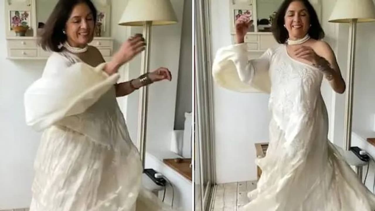 മകൾ ഡിസൈന്‍ ചെയ്ത ഔട്ട്ഫിറ്റില്‍ നീന ഗുപ്ത; വീഡിയോ