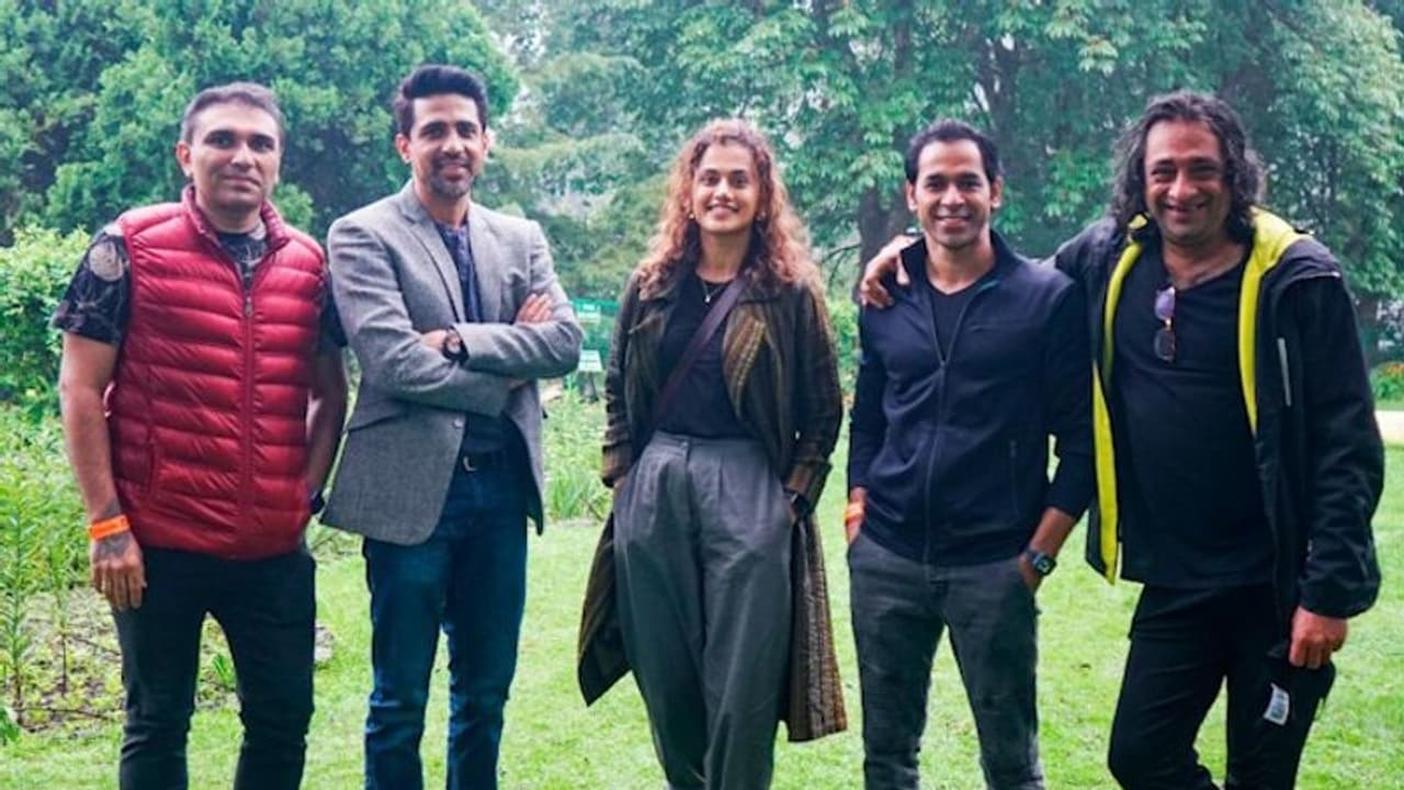 Taapsee Pannu starts shoot for BLURR; actress reveals her husband Taapsee Pannu starts shoot for BLURR; actress reveals her husband