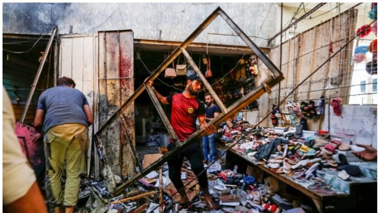 ബലി പെരുന്നാള്‍ തിരക്കിനിടെ ഇറാഖില്‍ ഐഎസ് ഭീകരാക്രമണം; 35 മരണം