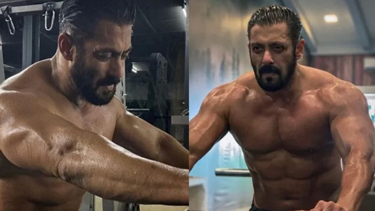 पसीने में तरबतर और डोले शोले दिखाते नजर आए सलमान खान, क्या इस फिल्म के लिए बॉडी बनाने की कर रहे तैयारी पसीने में तरबतर और डोले शोले दिखाते नजर आए सलमान खान, क्या इस फिल्म के लिए बॉडी बनाने की कर रहे तैयारी