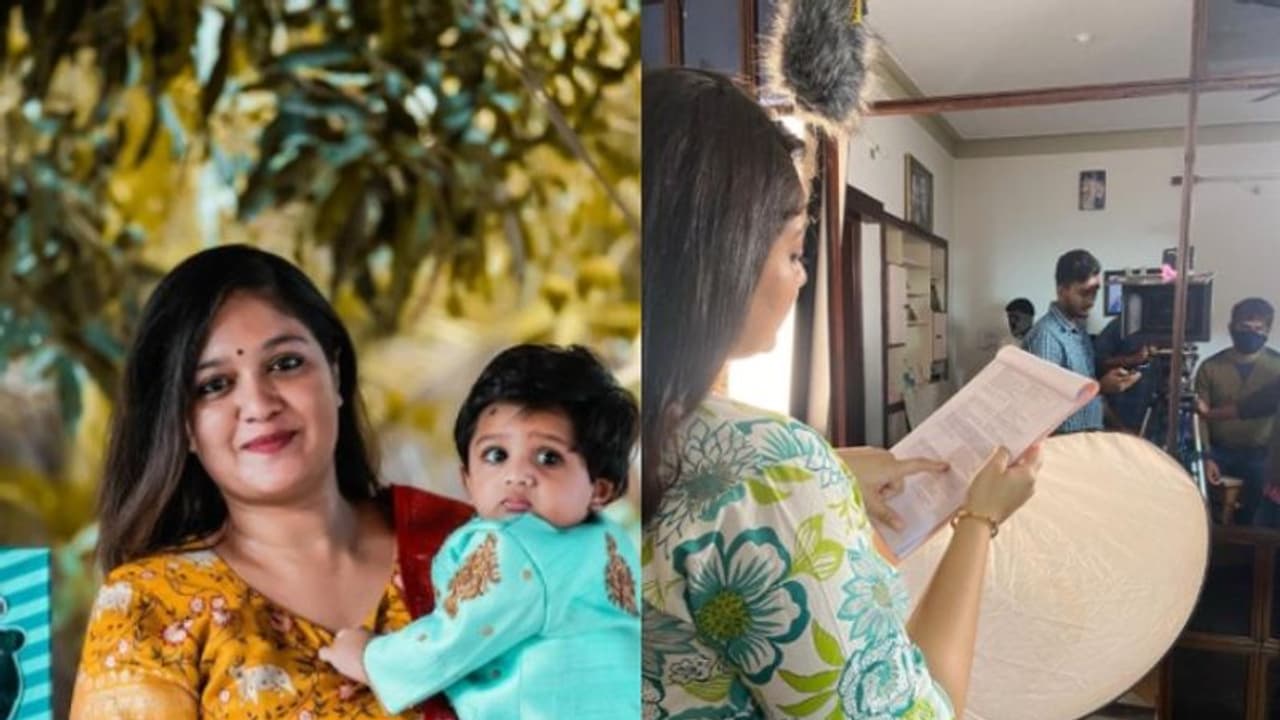 'ജൂനിയര്‍ ചീരുവിന് ഒമ്പത് മാസം', ഒരു വര്‍ഷത്തിന് ശേഷം ക്യാമറയ്‍ക്ക് മുന്നിലെന്ന് മേഘ്‍ന രാജ്