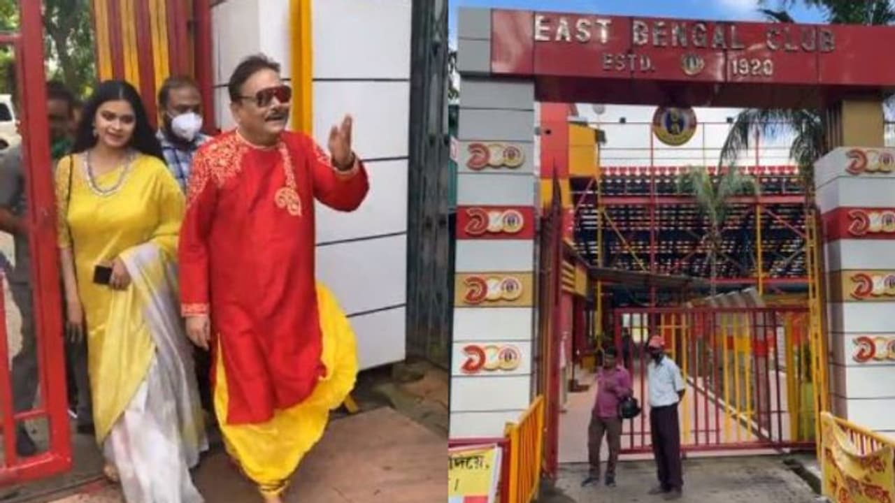 পরনে হলুদ ধুতি লাল পাঞ্জাবি, খেললেন ফুটবল, ইস্টবেঙ্গলের দুর্দিনে পাশে মদন মিত্র পরনে হলুদ ধুতি লাল পাঞ্জাবি, খেললেন ফুটবল, ইস্টবেঙ্গলের দুর্দিনে পাশে মদন মিত্র