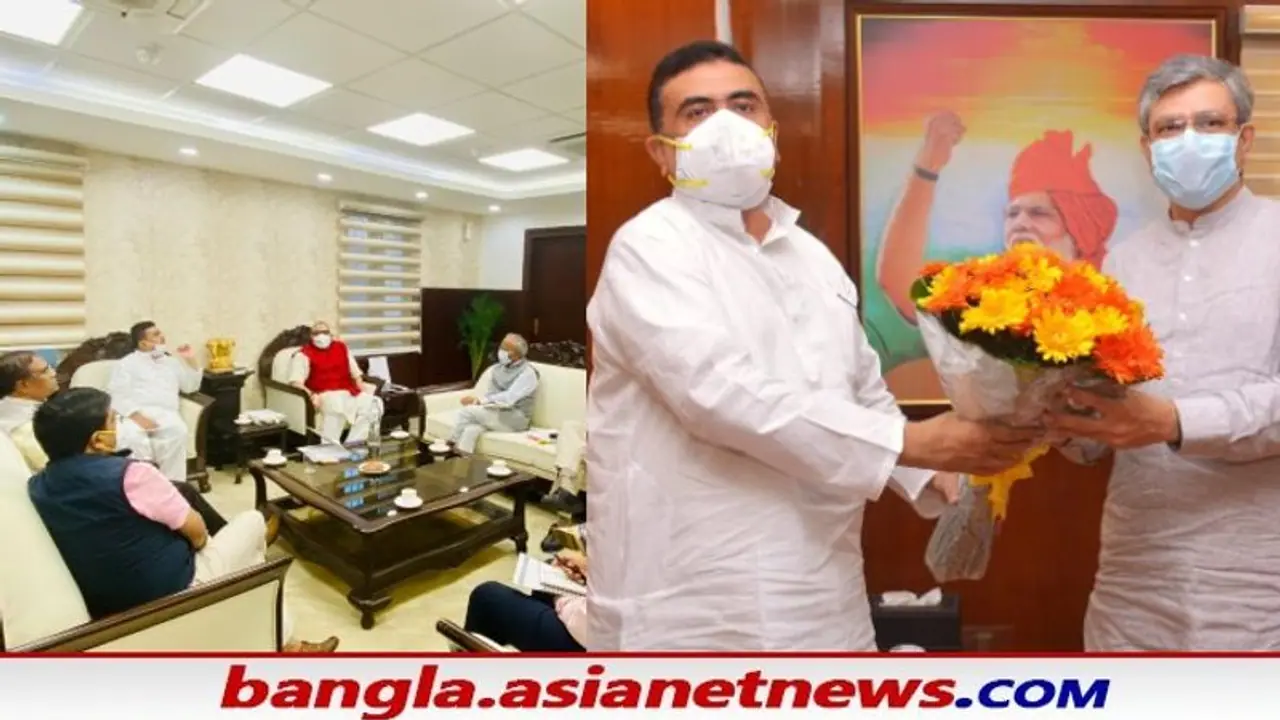 শুভেন্দু অধিকারীর দিল্লি সফরে আরও ২ মন্ত্রীর সঙ্গে সাক্ষাৎ, নন্দীগ্রাম রেলপথ নিয়ে তদবির শুভেন্দু অধিকারীর দিল্লি সফরে আরও ২ মন্ত্রীর সঙ্গে সাক্ষাৎ, নন্দীগ্রাম রেলপথ নিয়ে তদবির