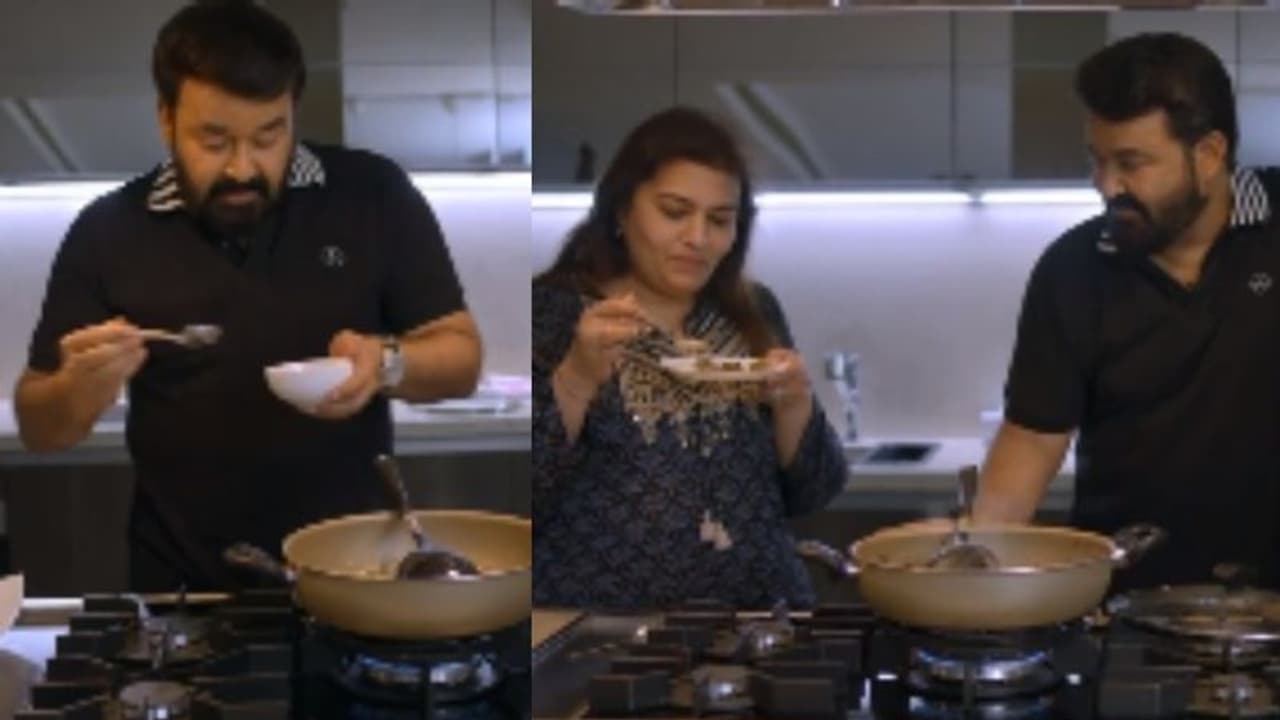 ഇതാ ഒരു സ്‍പെഷല്‍ ചിക്കൻ റെസിപ്പി, പാചകം ചെയ്യുന്നതിന്റെ വീഡിയോയുമായി മോഹൻലാല്‍