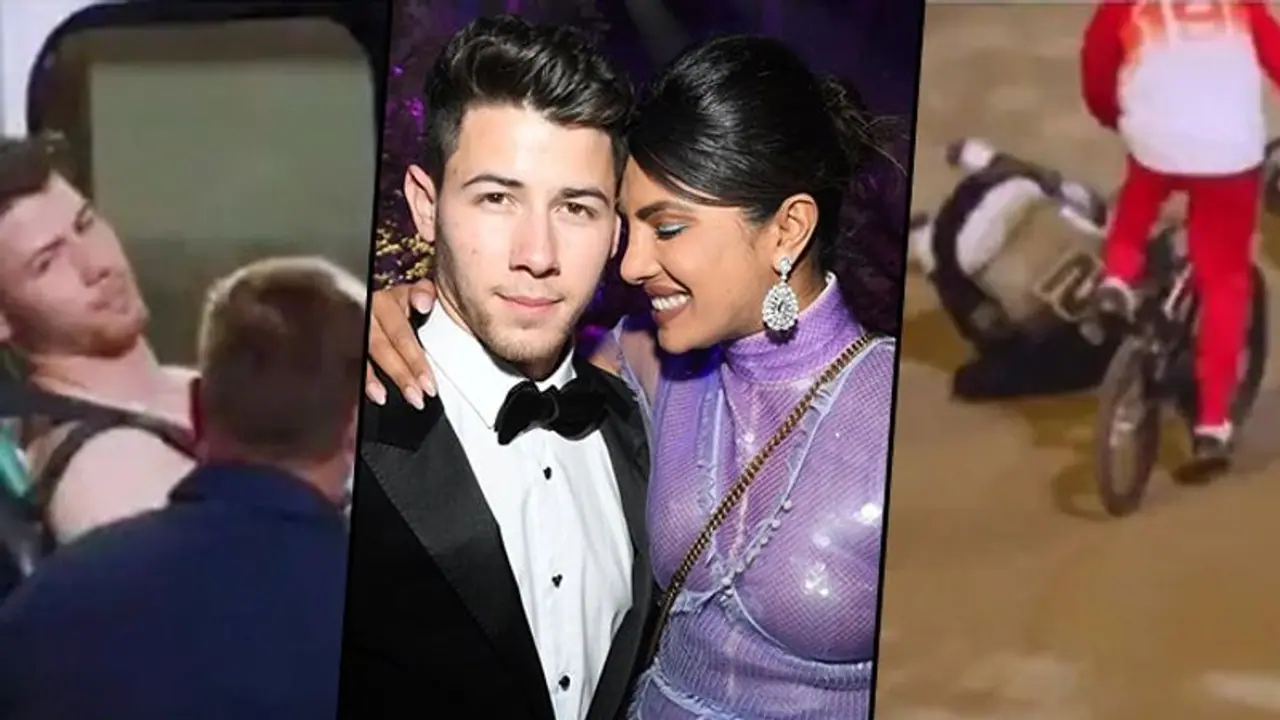 Watch: Priyanka Chopra's husband Nick Jonas's bike accident video goes viral