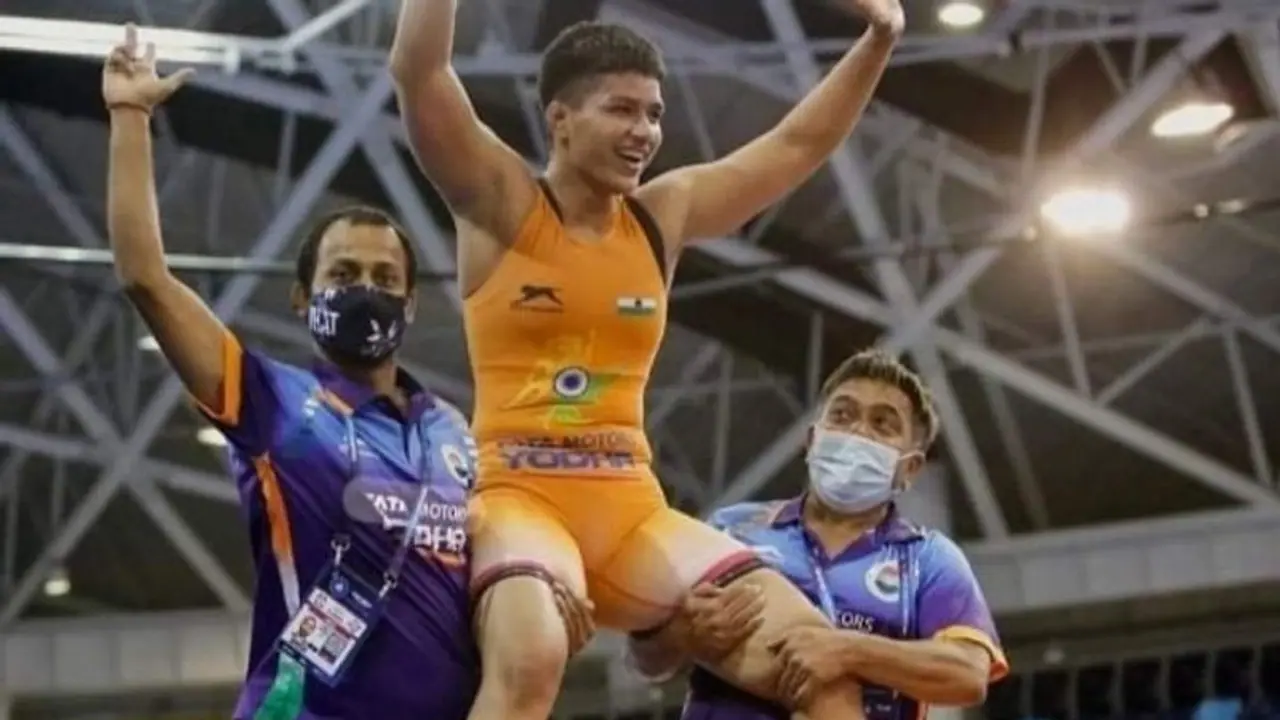 বিশ্বজয় ভারতের, ওয়ার্ল্ড রেসলিং চ্যাম্পিয়নশিপে কুস্তিগীর প্রিয়া মালিকের সোনার মেডেল বিশ্বজয় ভারতের, ওয়ার্ল্ড রেসলিং চ্যাম্পিয়নশিপে কুস্তিগীর প্রিয়া মালিকের সোনার মেডেল