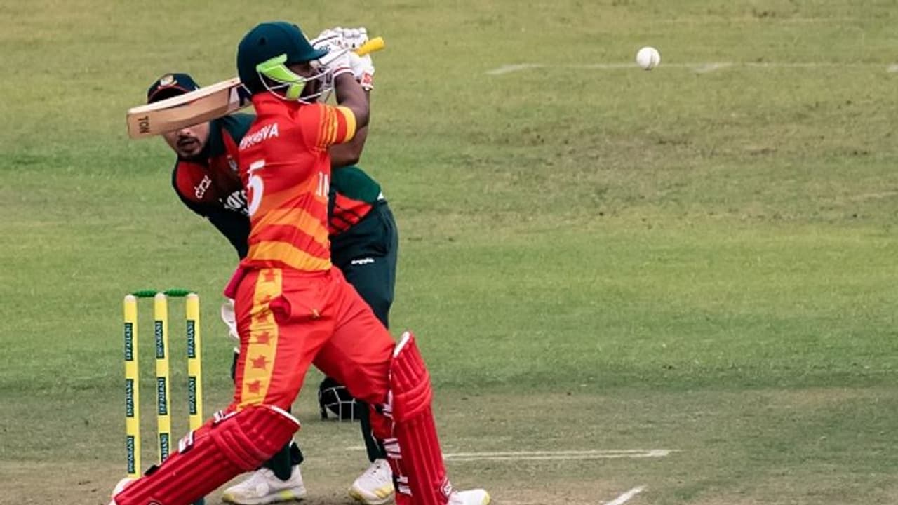 #ZIMvsBAN தொடரை தீர்மானிக்கும் கடைசி டி20.. ஜிம்பாப்வே வீரர்கள் செம பேட்டிங்..! வங்கதேசத்துக்கு கடின இலக்கு #ZIMvsBAN தொடரை தீர்மானிக்கும் கடைசி டி20.. ஜிம்பாப்வே வீரர்கள் செம பேட்டிங்..! வங்கதேசத்துக்கு கடின இலக்கு