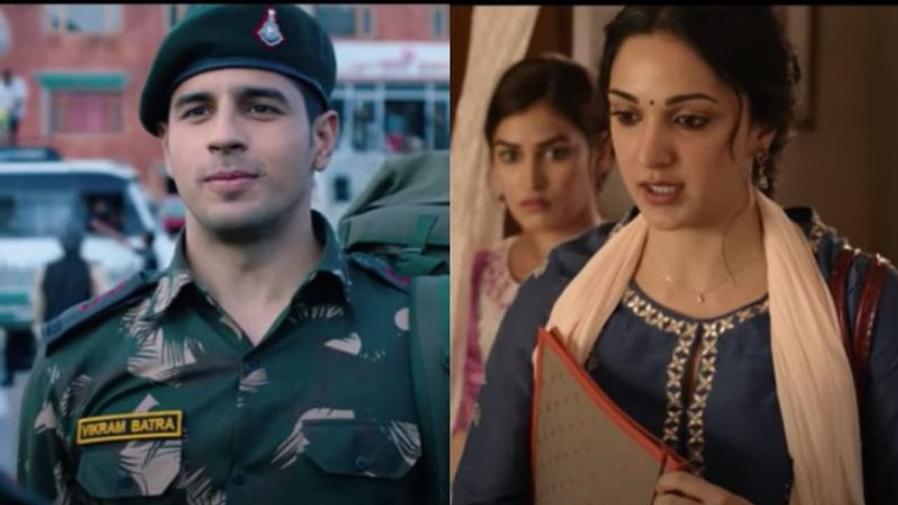 ക്യാപ്റ്റൻ വിക്രം ബത്രയായി സിദ്ധാര്ഥ് മല്ഹോത്ര, 'ഷേർഷാ' ട്രെയിലർ പുറത്തുവിട്ടു ക്യാപ്റ്റൻ വിക്രം ബത്രയായി സിദ്ധാര്ഥ് മല്ഹോത്ര, 'ഷേർഷാ' ട്രെയിലർ പുറത്തുവിട്ടു