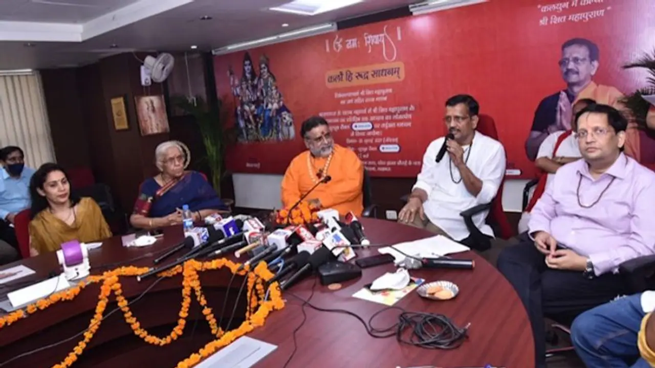 Listening to Shri Mahashivpuran in Chaturmas will be fruitful for all: Dr. Samir Tripathi Listening to Shri Mahashivpuran in Chaturmas will be fruitful for all: Dr. Samir Tripathi