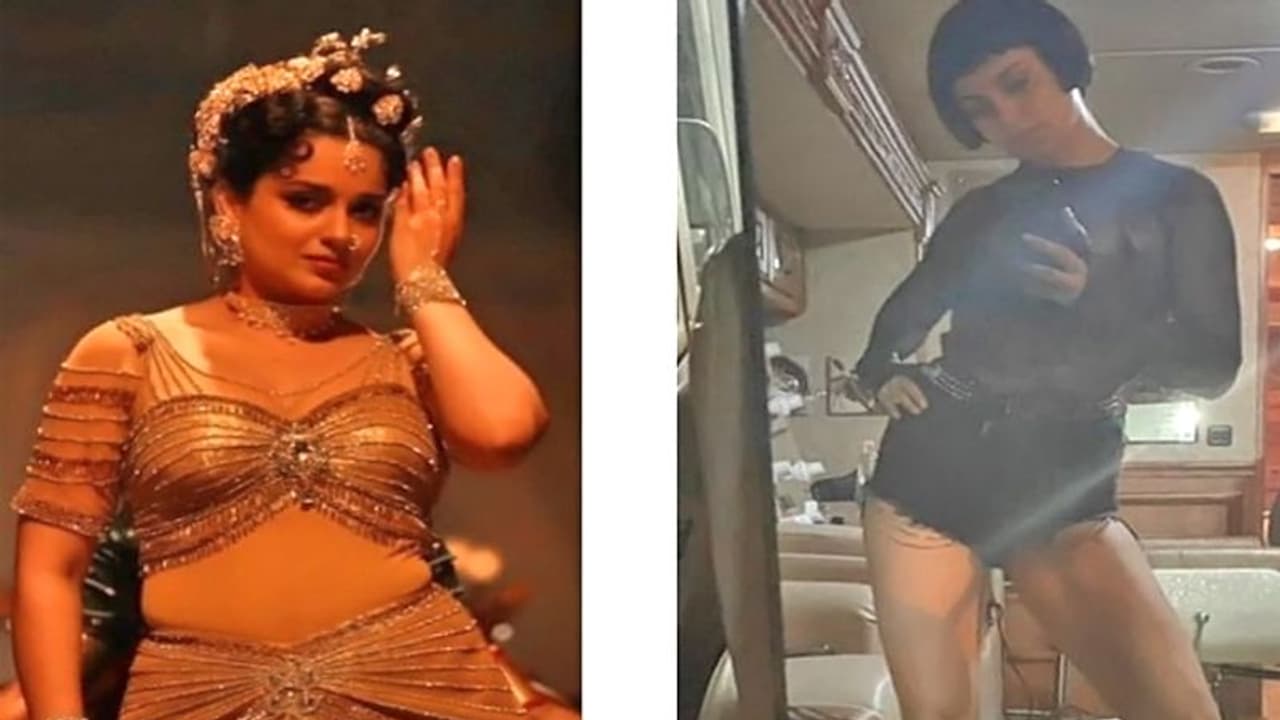 थलाइवी से धाकड़ के लिए कंगना ने ऐसे किया अपना ट्रांसफॉर्मेशन, फोटो देख लोगों ने बताया रियल Queen थलाइवी से धाकड़ के लिए कंगना ने ऐसे किया अपना ट्रांसफॉर्मेशन, फोटो देख लोगों ने बताया रियल Queen