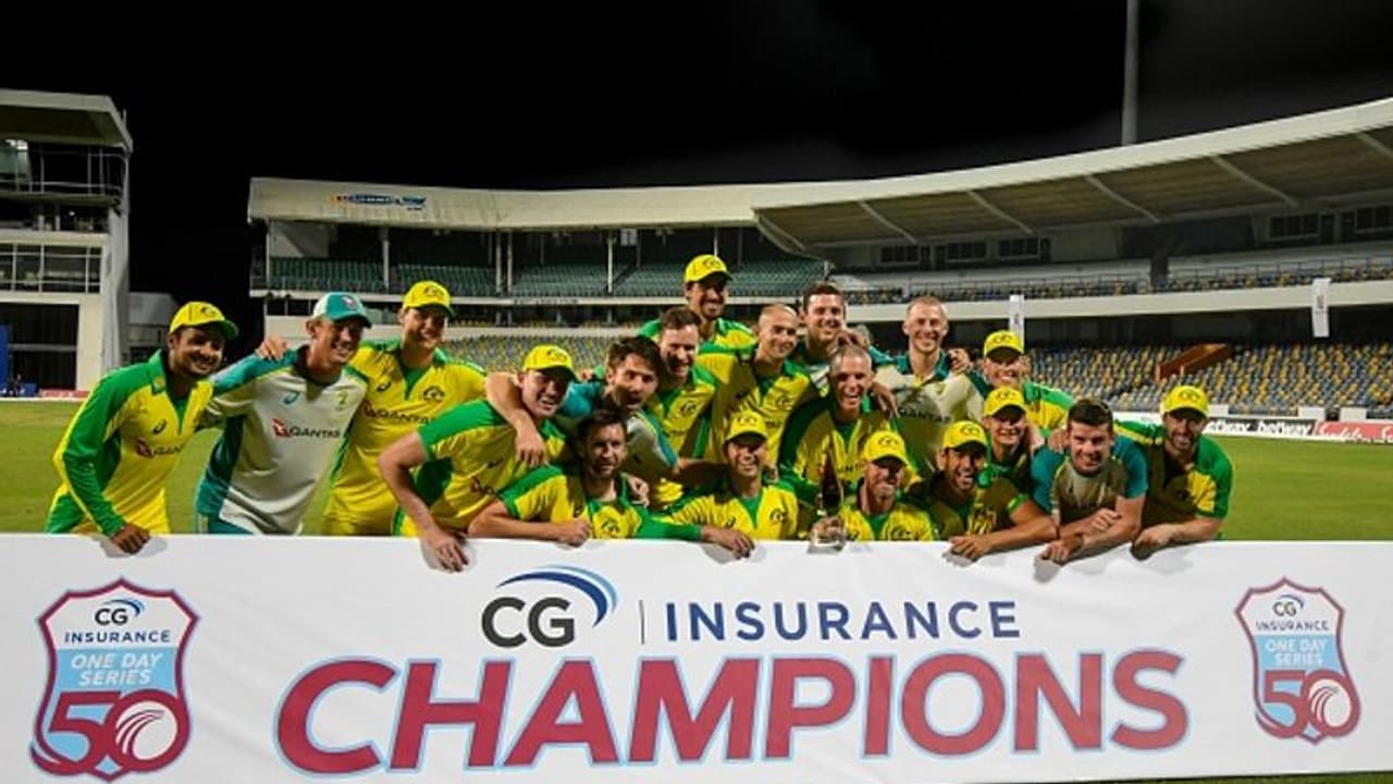 #WIvsAUS டி20யில் வாங்கிய அடிக்கு ஒருநாள் தொடரில் பதிலடி கொடுத்த ஆஸி.,! வெஸ்ட் இண்டீஸை வீழ்த்தி தொடரை வென்றது #WIvsAUS டி20யில் வாங்கிய அடிக்கு ஒருநாள் தொடரில் பதிலடி கொடுத்த ஆஸி.,! வெஸ்ட் இண்டீஸை வீழ்த்தி தொடரை வென்றது