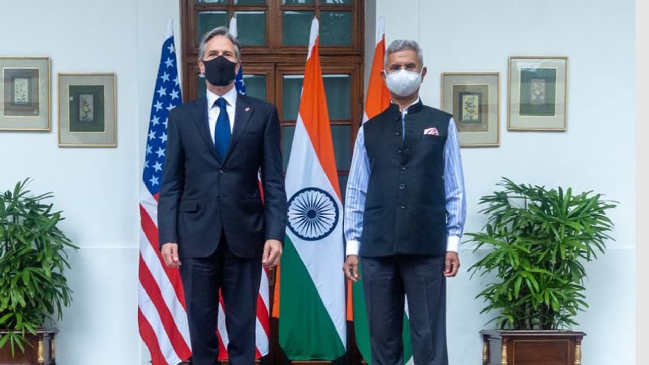 Antony Blinken in New Delhi: Taliban can't take over Afghanistan by force, abuse human rights Antony Blinken in New Delhi: Taliban can't take over Afghanistan by force, abuse human rights