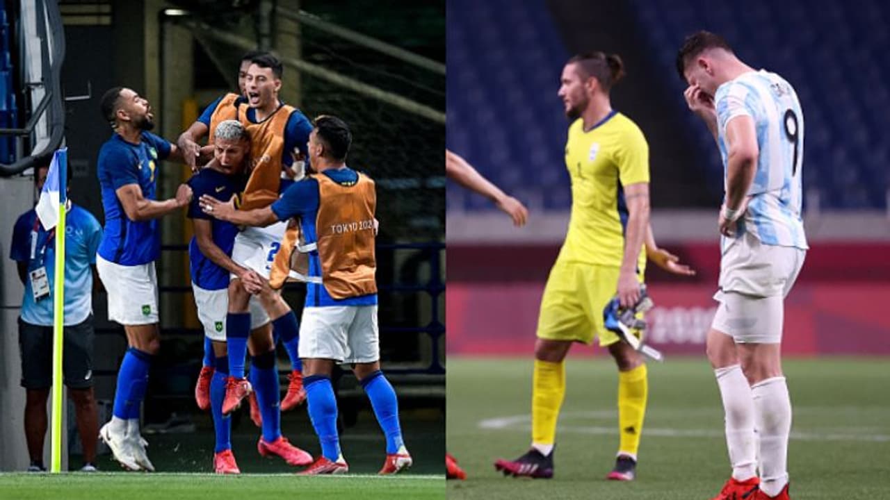 টোকিও অলিম্পিকের কোয়ার্টার ফাইনালে ব্রাজিল, গ্রুপ পর্ব থেকেই বিদায় নিল আর্জেন্টিনা টোকিও অলিম্পিকের কোয়ার্টার ফাইনালে ব্রাজিল, গ্রুপ পর্ব থেকেই বিদায় নিল আর্জেন্টিনা