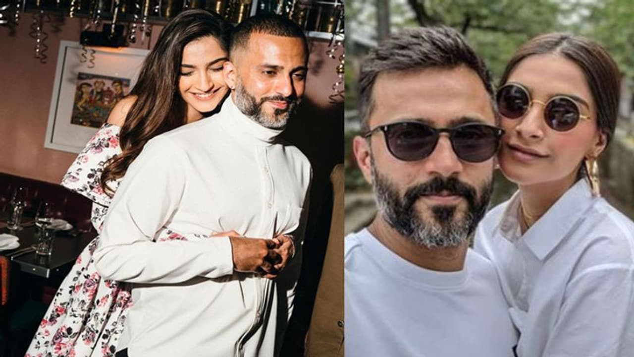 सोनम कपूर ने पति को इस तरह कसकर पकड़ किया बर्थडे विश, देखने लायक था आनंद आहूजा का चेहरा सोनम कपूर ने पति को इस तरह कसकर पकड़ किया बर्थडे विश, देखने लायक था आनंद आहूजा का चेहरा