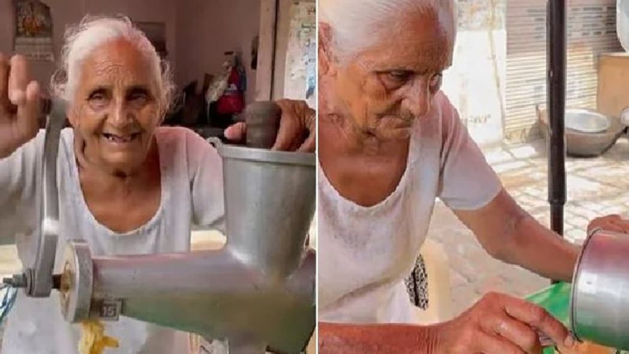 വാര്ധക്യത്തിലും വിശ്രമമില്ല; വൈറലായി ജ്യൂസ് വില്പന നടത്തുന്ന വൃദ്ധ വാര്ധക്യത്തിലും വിശ്രമമില്ല; വൈറലായി ജ്യൂസ് വില്പന നടത്തുന്ന വൃദ്ധ