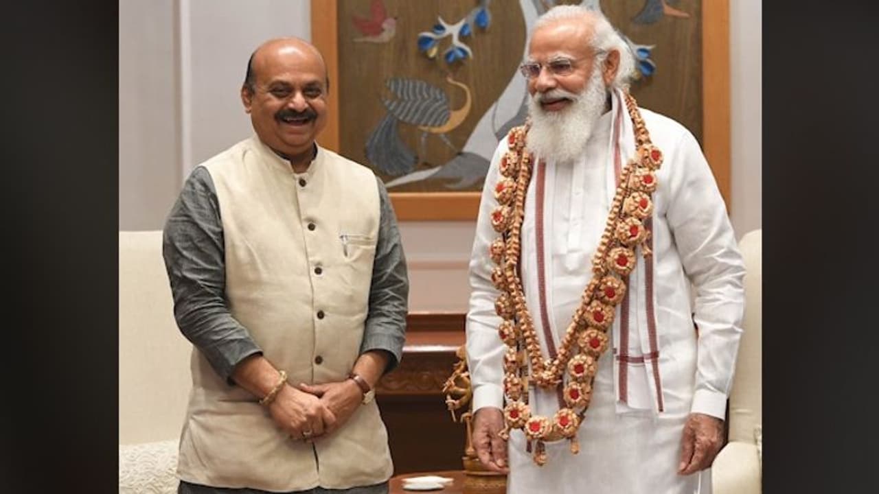 New Karnataka CM Basavaraj Bommai meets PM Modi, Union Ministers in Delhi New Karnataka CM Basavaraj Bommai meets PM Modi, Union Ministers in Delhi