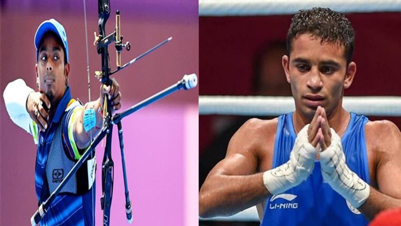 तीरंदाजी और बॉक्सिंग में भारतीयों को मिली निराशा, हार के साथ ही टोक्यो 2020 से बाहर हुए अतनु और अमित पंघाल तीरंदाजी और बॉक्सिंग में भारतीयों को मिली निराशा, हार के साथ ही टोक्यो 2020 से बाहर हुए अतनु और अमित पंघाल
