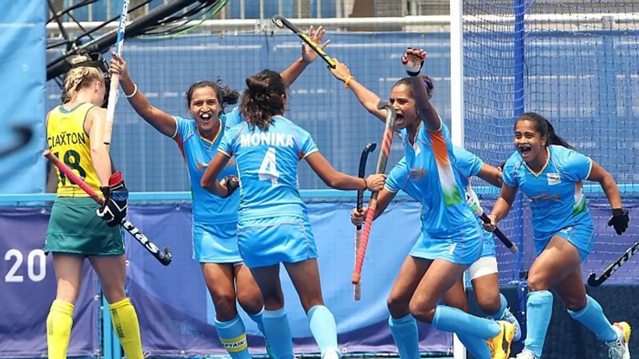 India scripts biggest upset at Tokyo Olympics; defeats Australia 1 0 in Women's Hockey India scripts biggest upset at Tokyo Olympics; defeats Australia 1 0 in Women's Hockey