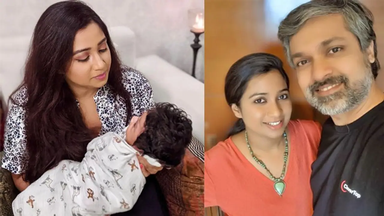 PHOTOS: ढाई महीने का हुआ श्रेया घोषाल का बेटा, लाडले को प्यार से निहारती दिखी सिंगर PHOTOS: ढाई महीने का हुआ श्रेया घोषाल का बेटा, लाडले को प्यार से निहारती दिखी सिंगर
